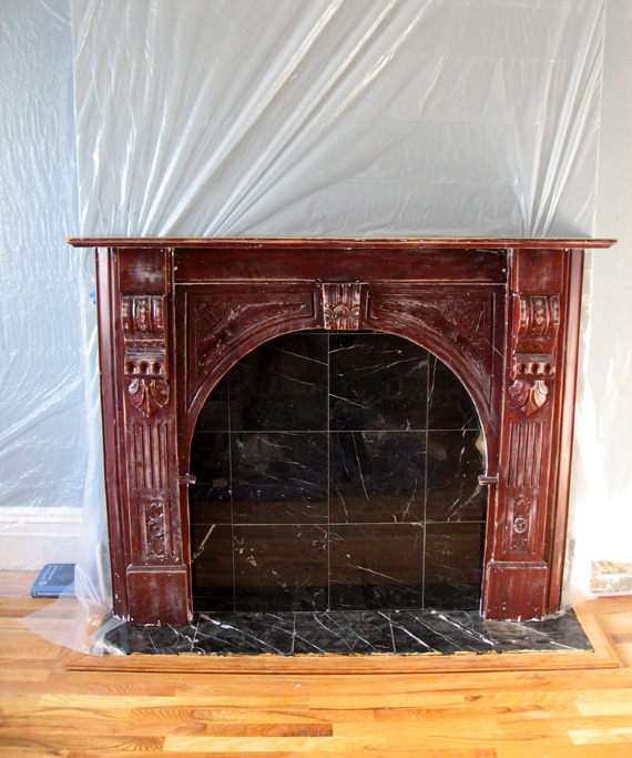 Fireplace renovation